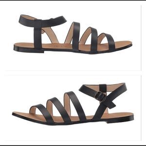 Sole Society Eesha Strappy Ankle Wrap Sandals Size 7.5